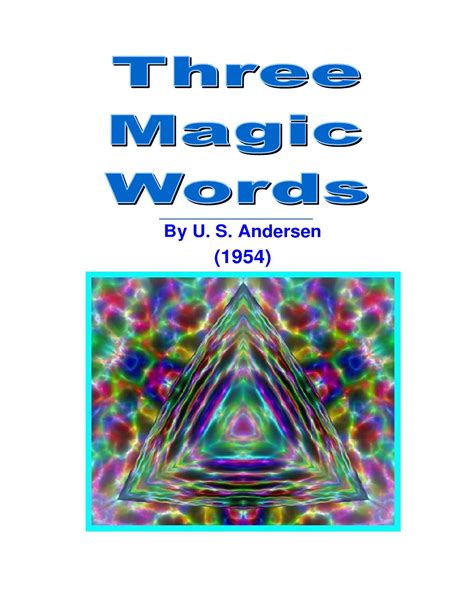 How to Use U.S. Andersen's Tyree Magic Words to Manifest Abundance and Prosperity